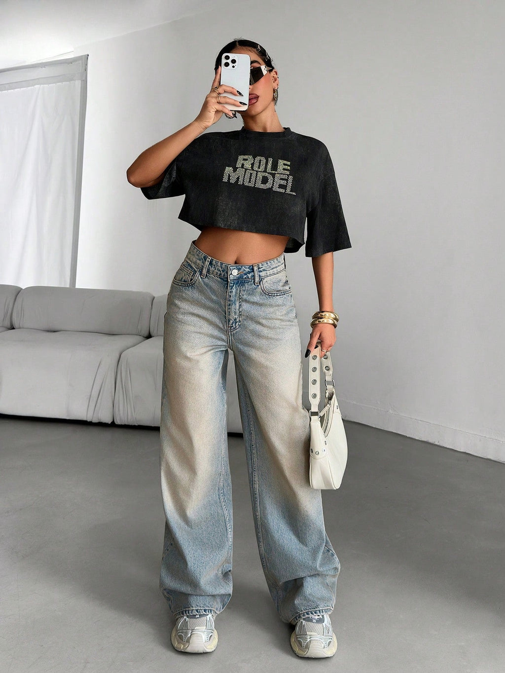 Chill In Blue Straight Fit Jeans